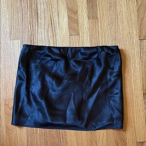 Reformation silky strapless top